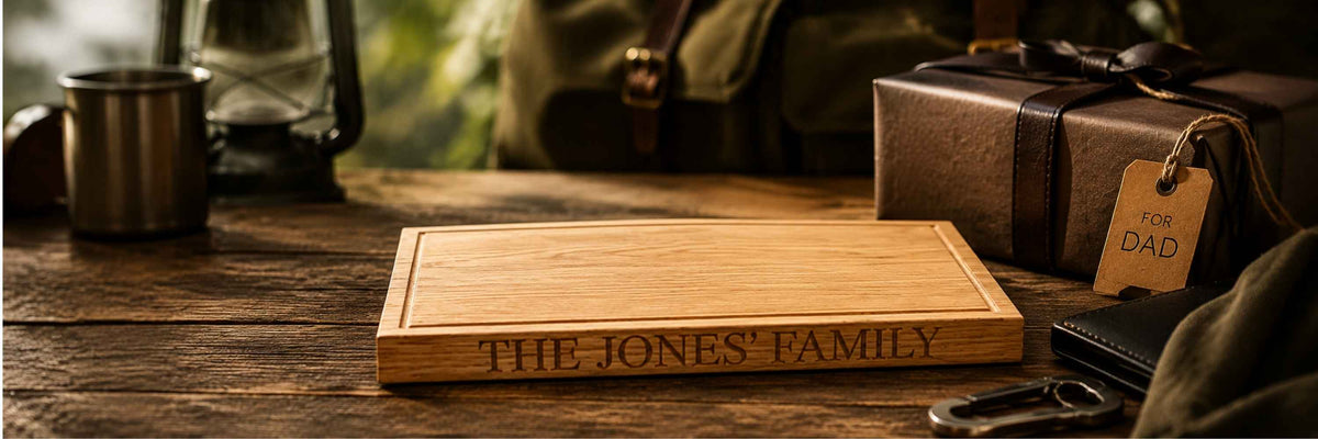 Personalised Oak Chopping Board