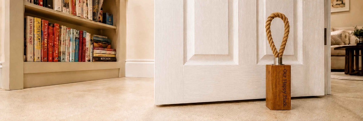Our Happy Place Doorstop